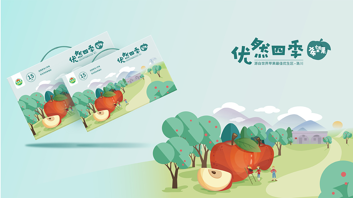 武漢包裝設計,水果包裝設計,農產品包裝設計